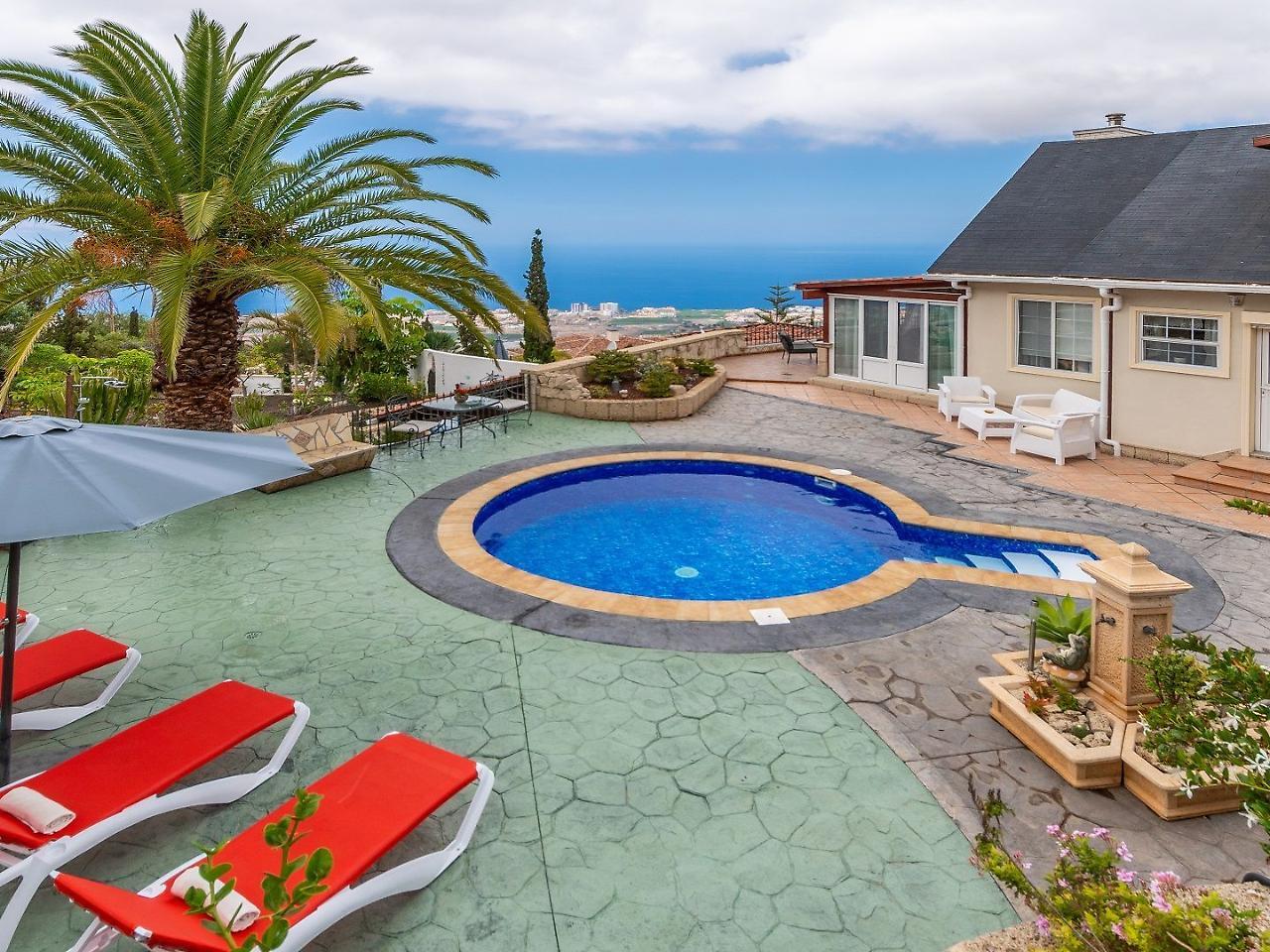 Villa Carlitos Vistas Al Mar Y A La Montana Costa Adeje  Exterior photo