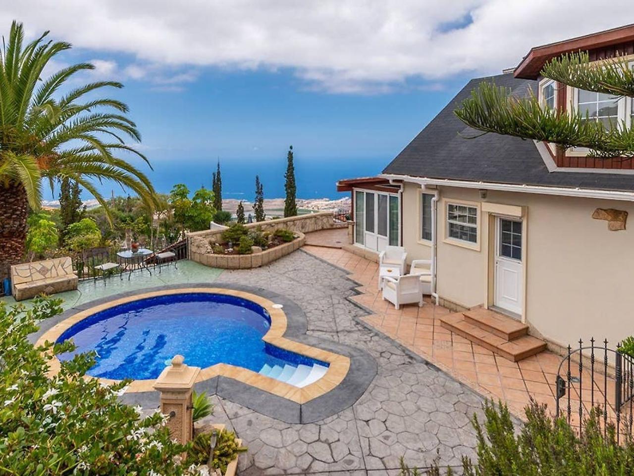 Villa Carlitos Vistas Al Mar Y A La Montana Costa Adeje  Exterior photo